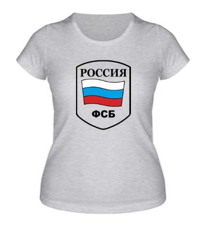 Женская футболка «ФСБ России»