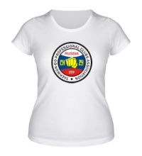 Женская футболка Taekwon-do Russia