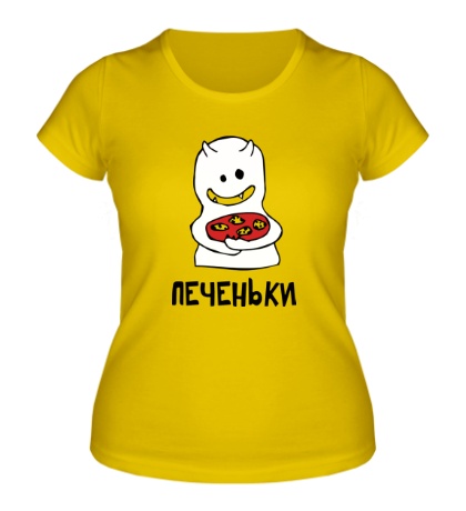 Женская футболка «Печеньки»