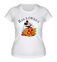 Женская футболка Halloween: Mickey Mouse