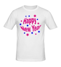 Мужская футболка Happy Year