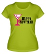 Женская футболка «Happy NY» - Фото 1