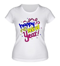 Женская футболка Happy New Acid Year