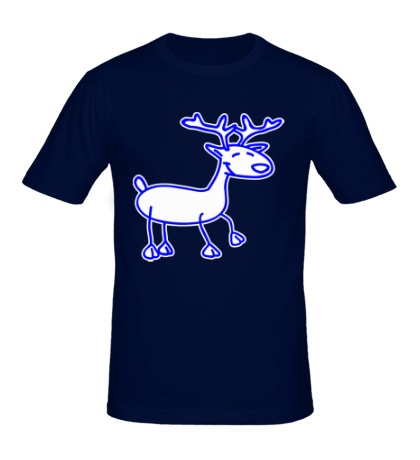 Мужская футболка «Хитрющий олень»