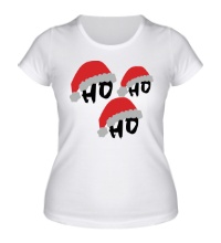 Женская футболка Ho-Ho-Ho