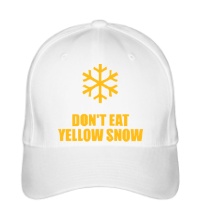 Бейсболка Не ешьте жёлый снег