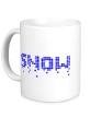 Керамическая кружка «Pixel Snow» - Фото 1