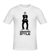 Мужская футболка Gangnam style dancing