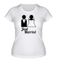 Женская футболка Classic Just Married