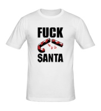 Мужская футболка Fuck Santa