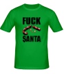 Мужская футболка «Fuck Santa» - Фото 1