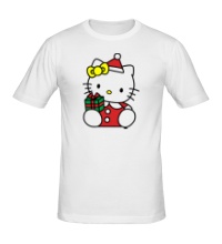 Мужская футболка Hello Kitty с подарком