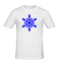 Мужская футболка Узорчатая снежинка