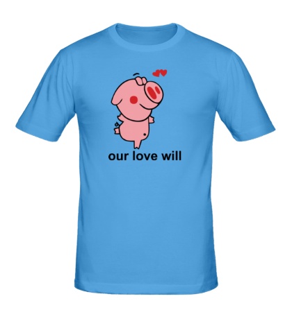 Мужская футболка «Our love Will»