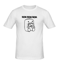 Мужская футболка Nom Nom Nom