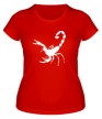 Женская футболка «Знак скорпиона» - Фото 1
