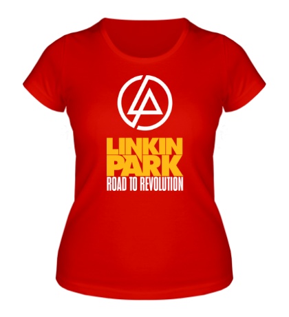 Женская футболка Linkin Park: Road to Revolution