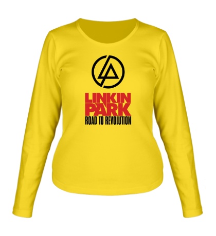 Женский лонгслив «Linkin Park: Road to Revolution»