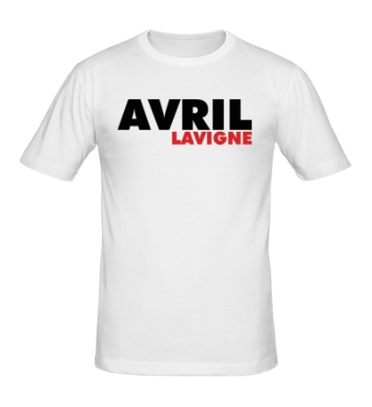 Мужская футболка Avril Lavigne