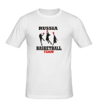 Мужская футболка Russia: Basketball Team