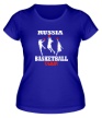 Женская футболка «Russia: Basketball Team» - Фото 1