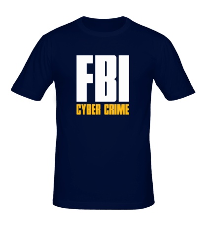 Мужская футболка FBI Cyber Crime