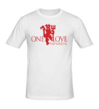 Мужская футболка One Love One United