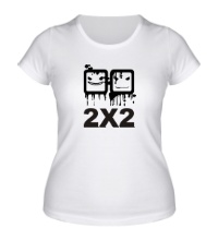 Женская футболка 2x2