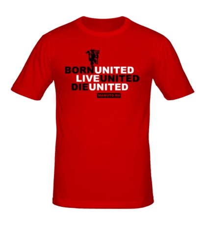 Мужская футболка «Born United»
