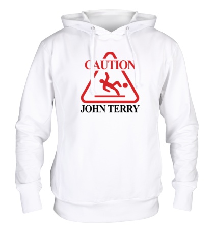 Толстовка с капюшоном «Caution John Terry»