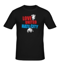 Мужская футболка Hate City