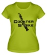 Женская футболка «Counter-Strike Knife» - Фото 1