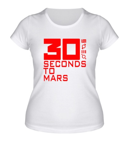 Женская футболка «30 seconds to mars»
