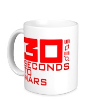 Керамическая кружка 30 seconds to mars