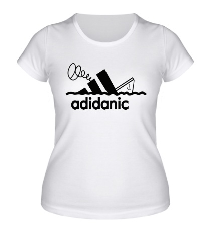 Женская футболка Adidanic