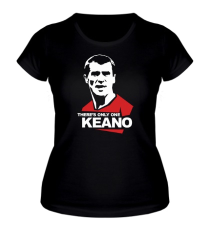 Женская футболка «Only One Keano»