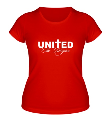 Женская футболка «United the Religion»