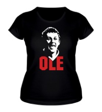 Женская футболка Ole Solskjaer