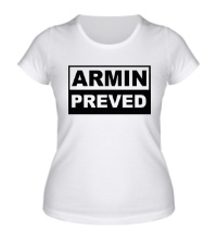 Женская футболка Armin Preved