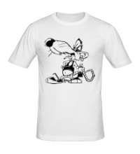 Мужская футболка Матёрая крыса