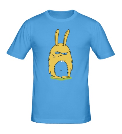 Мужская футболка Угрюмый заяц