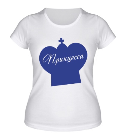 Женская футболка «Принцесса»