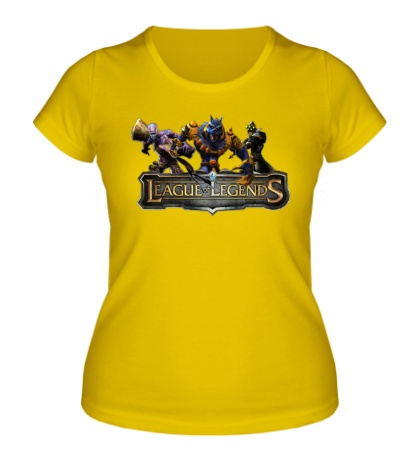 Женская футболка League of Legends Trio
