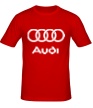 Мужская футболка «Audi» - Фото 1