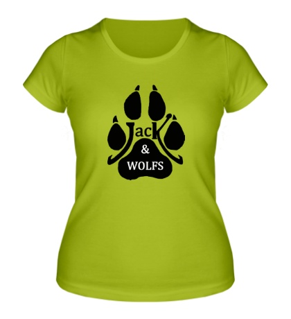 Женская футболка JACK & WOLFs