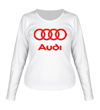 Женский лонгслив Audi
