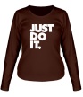 Женский лонгслив «Just Do It: Classic» - Фото 1