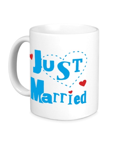 Керамическая кружка «Happy Just Married»