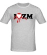 Мужская футболка «I love ZM» - Фото 1