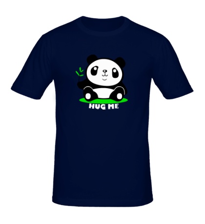 Мужская футболка Panda: hug me